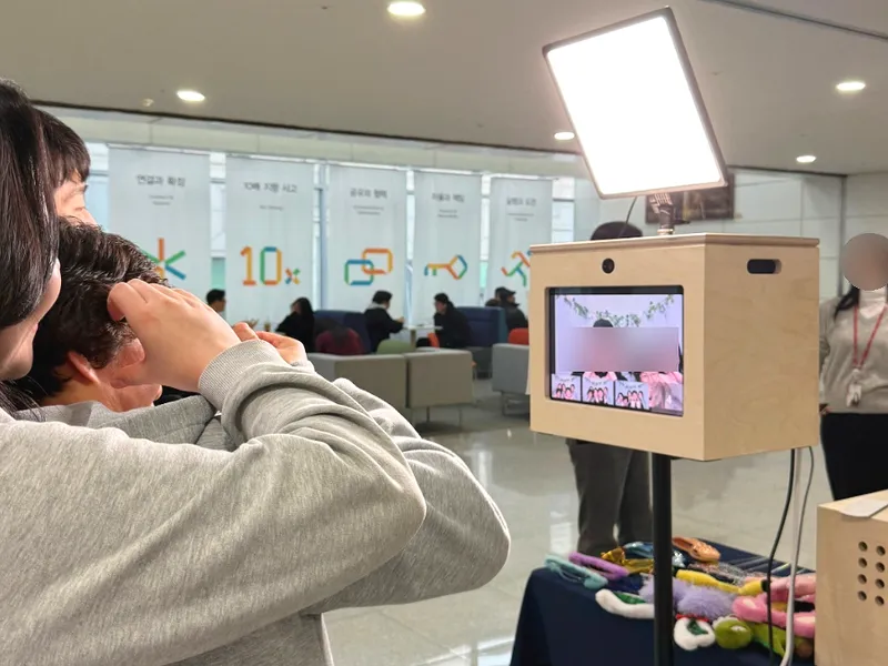스냅컷 포토부스 사진 4