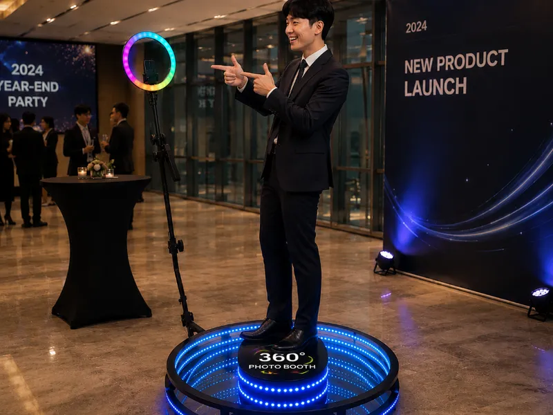 노바팀 360도 포토부스 사진 2